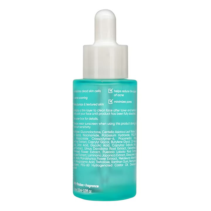 LUXE ORGANIX Miracle Solutions AHA BHA Serum 30ml