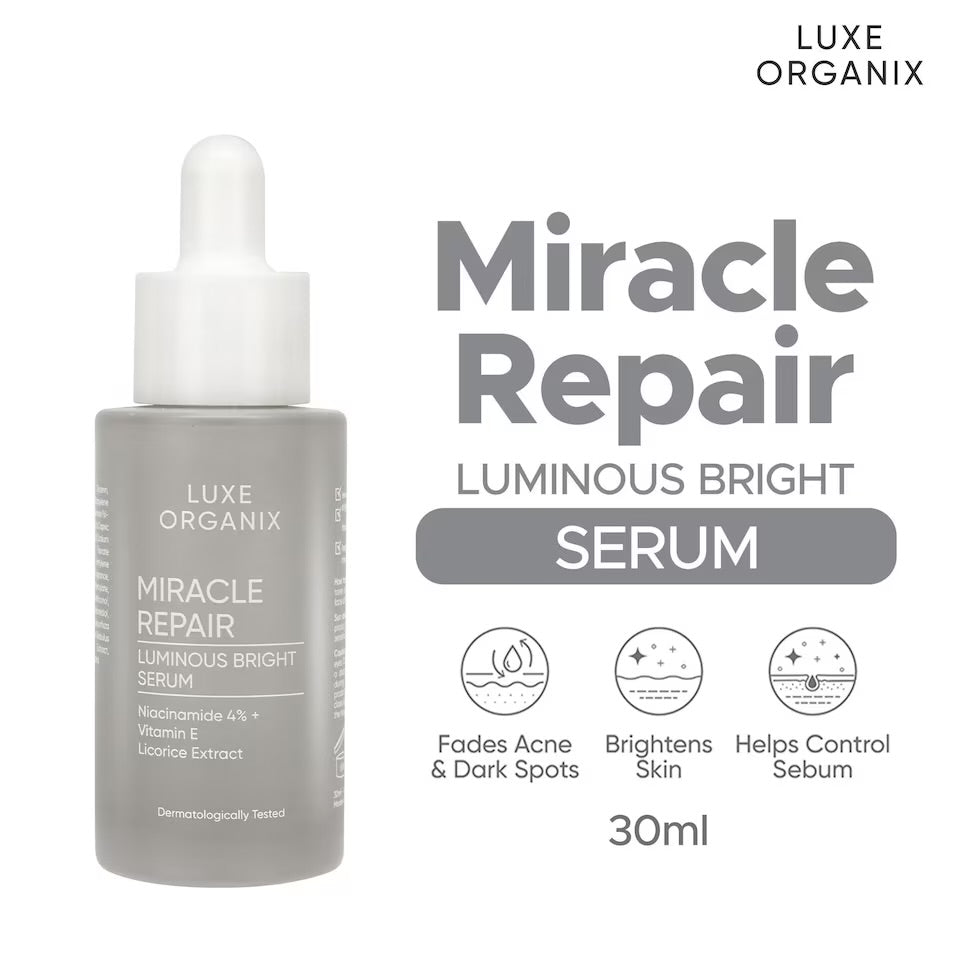 Luxe Organix Miracle Repair Niacinamide 4% Serum 30ml