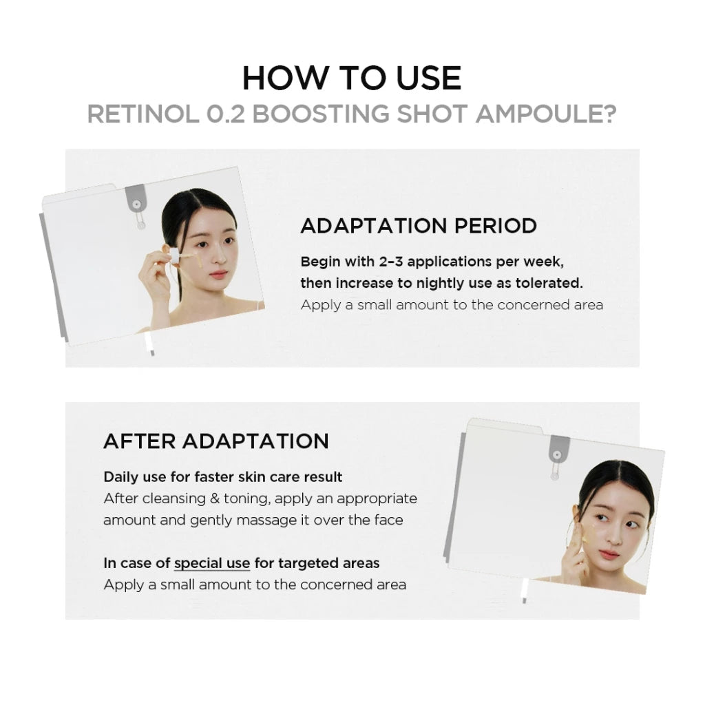 SKIN1004 Madagascar Centella Retinol 0.2 Boosting Shot Ampoule 30ml
