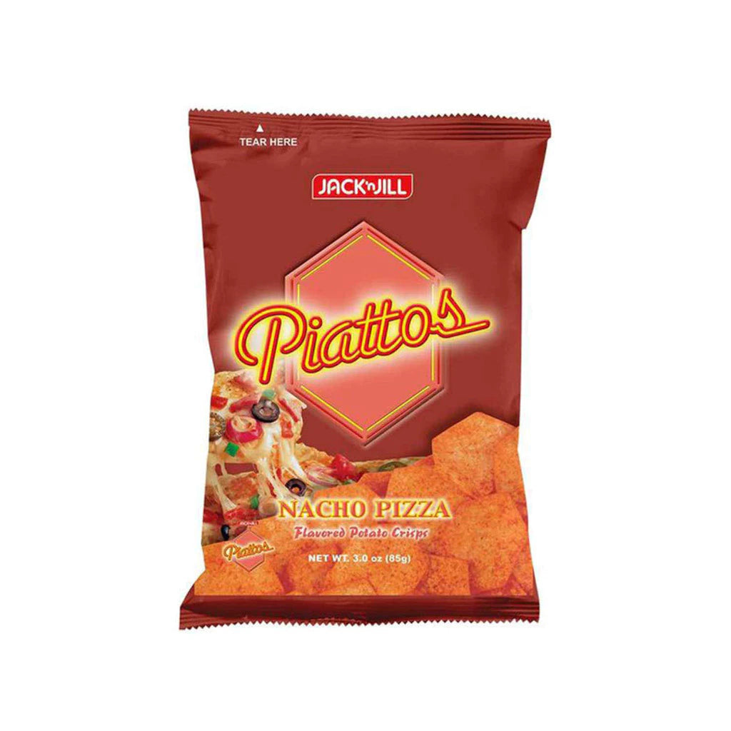 Piattos Nacho Pizza Flavored Potato Crisps 85g