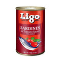 Ligo Sardines in Tomato Sauce with Chili 155g