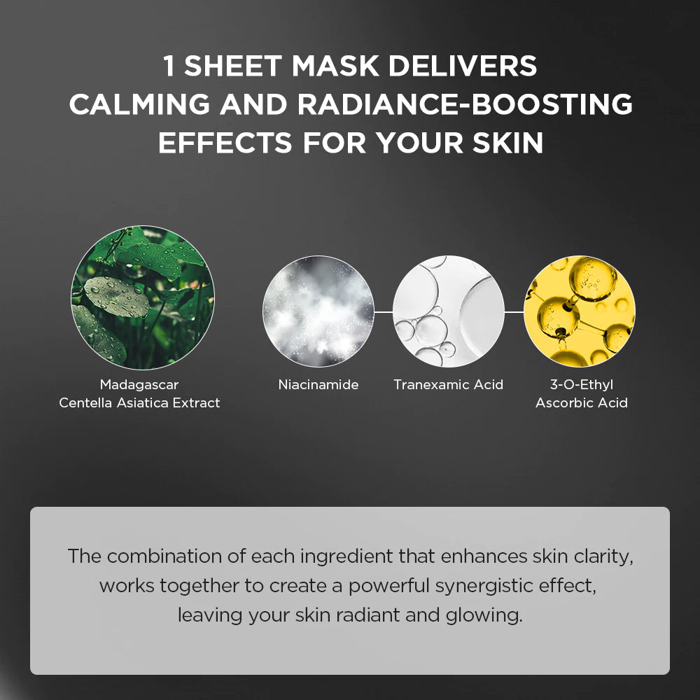SKIN1004 Madagascar Centella Tone Brightening Glow Mask 25ml