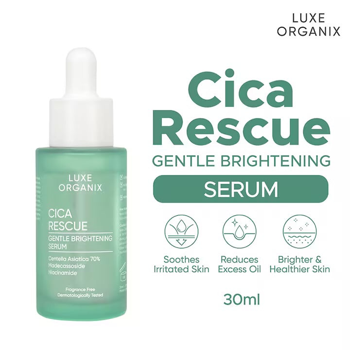 LUXE ORGANIX Cica Rescue Calming Serum 30ml