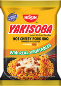 Nissin Yakisoba Hot Cheesy Pork BBQ (75g)