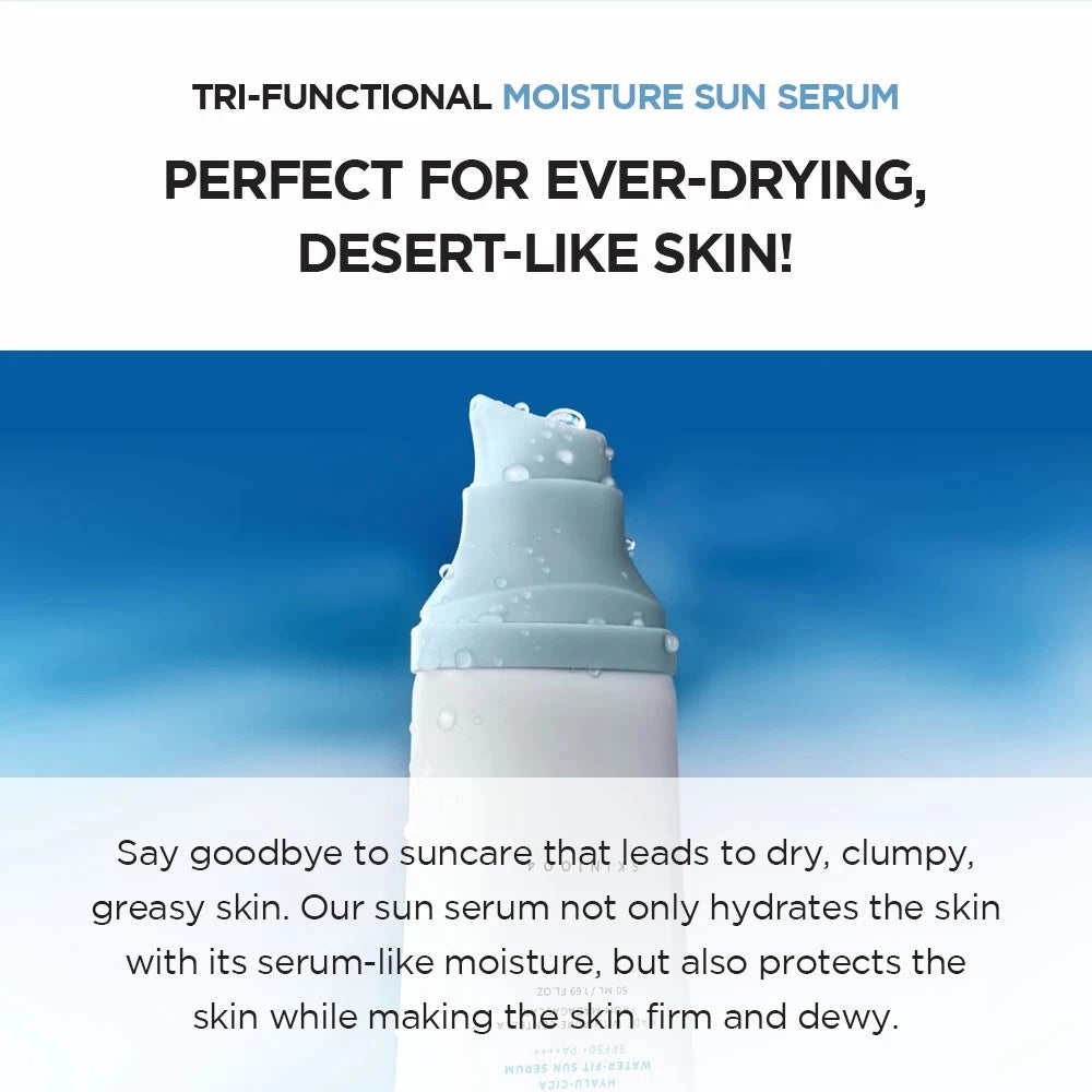 SKIN1004 Madagascar Centella Hyalu-Cica Water-Fit Sun Serum SPF50+ PA++++ 50ml