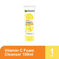 GARNIER Bright Complete Vitamin C Foam Cleanser 100mL