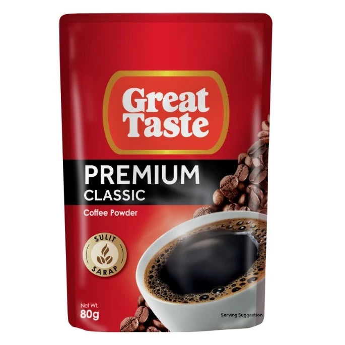 Great Taste Premium Classic Coffee Powder 80g