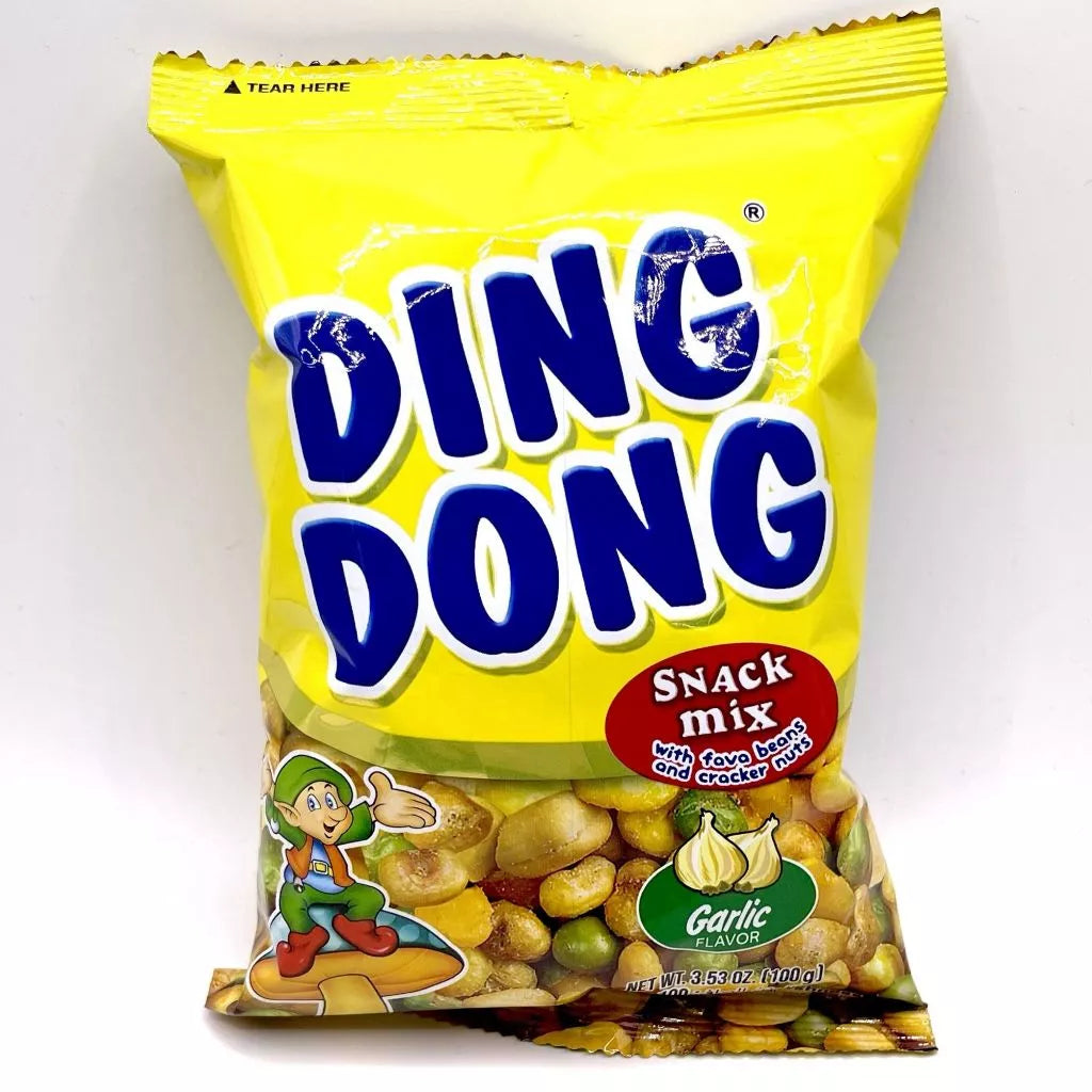 Ding Dong Mixed Nuts Real Garlic 100grams