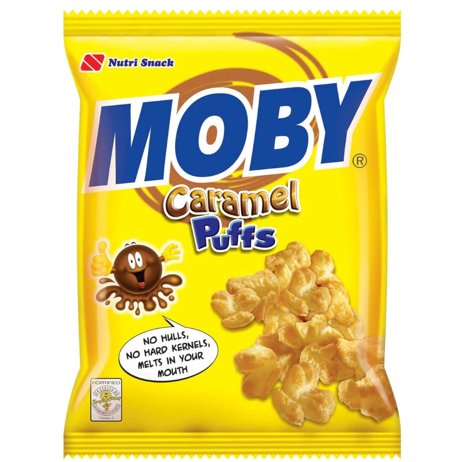 Nutri Snack Moby Caramel Puffs 90grams