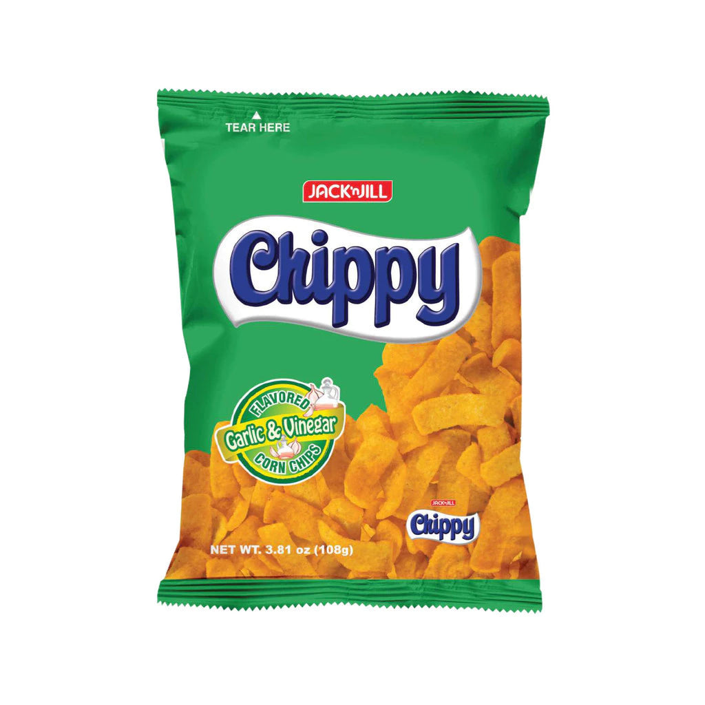 Chippy Garlic & Vinegar Flavored Corn Chips 110g