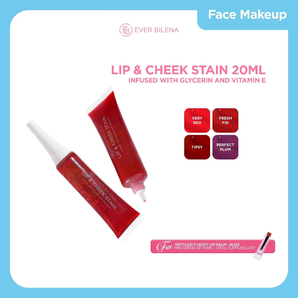 EB Lip and Cheek Stain [Lip tint, Cheek Tint, Multi use, Gel Tint]