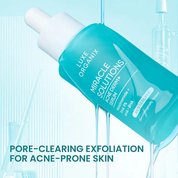 LUXE ORGANIX Miracle Solutions AHA BHA Serum 30ml