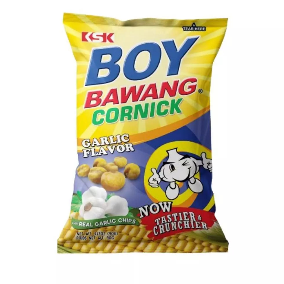 Boy Bawang Cornick Garlic Flavor 90 grams