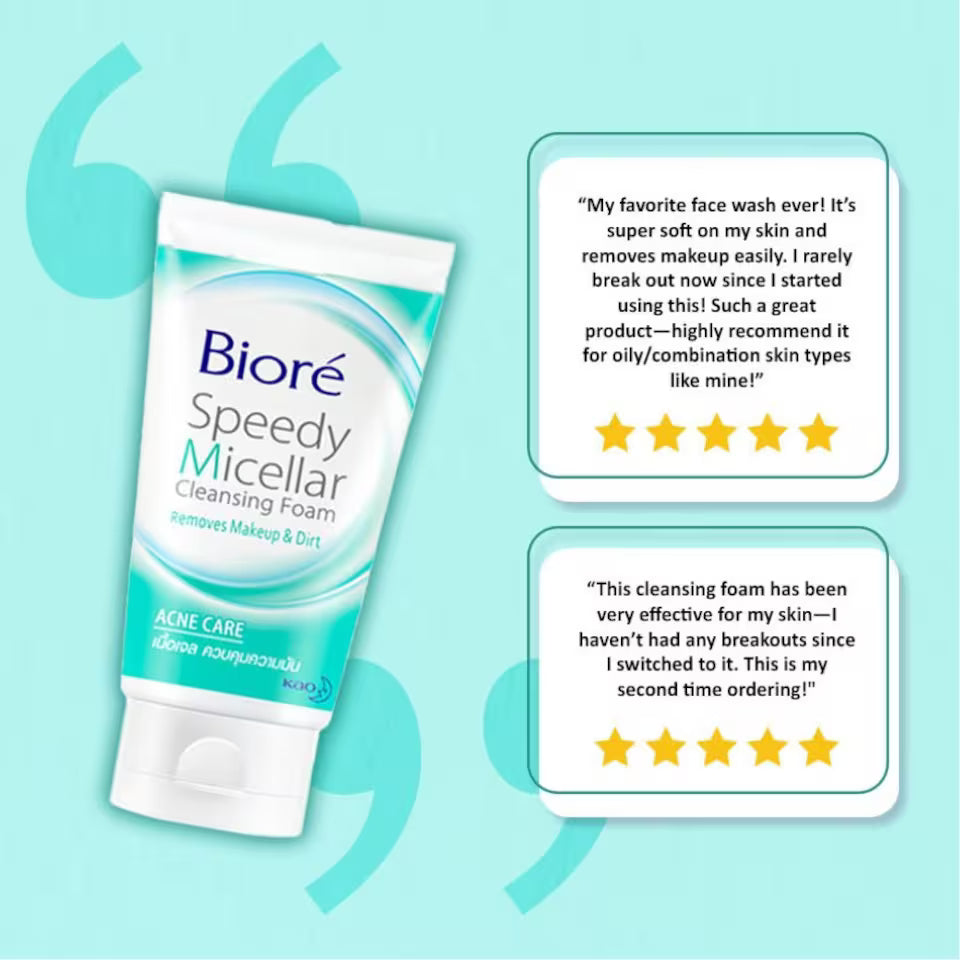 BIORE Speedy Micellar - Acne Care - 90 G