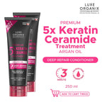 Luxe Organix Keratin Treatment Argan Oil 250ml