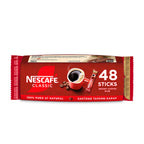 Nescafe Classic Instant Coffee Sticks 1.9g - Pack of 48 Sticks