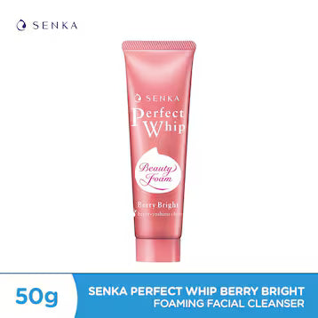 SENKA Perfect Whip Cleanser Berry Bright 50g