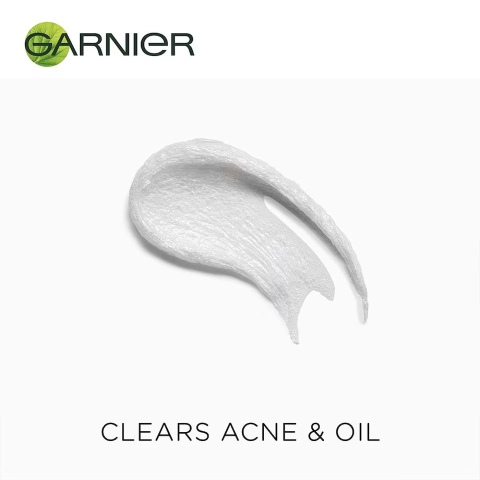 GARNIER Pure Active Acne & Oil Clearing Foam 100mL [For Acne-Prone Skin]