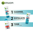 GARNIER Pure Active Acne & Oil Clearing Foam 100mL [For Acne-Prone Skin]