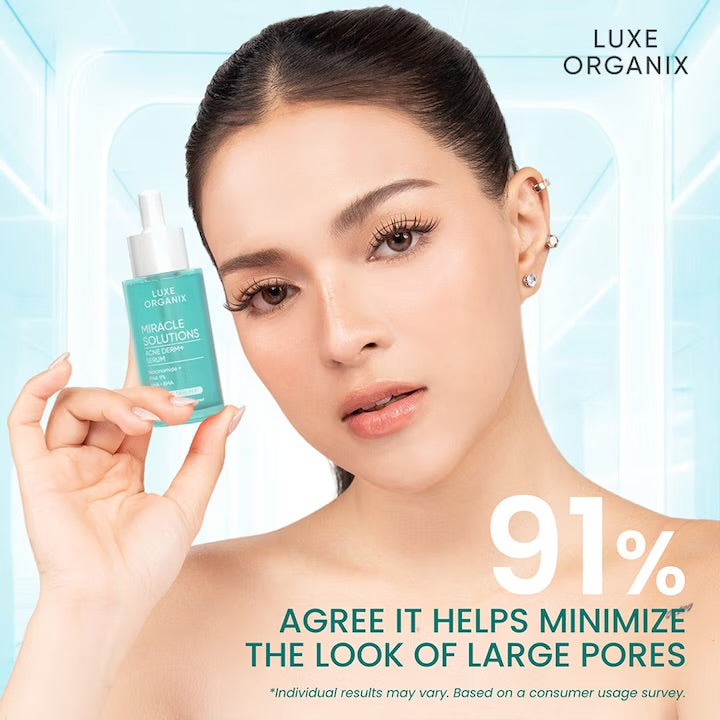 LUXE ORGANIX Miracle Solutions AHA BHA Serum 30ml