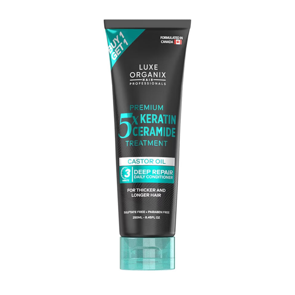 Luxe Organix Premium Keratin Castor Oil Treatment 250ml