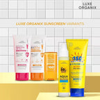 LUXE ORGANIX Zero Shine Invisible Screen Daily Sun Stick SPF 100 17g
