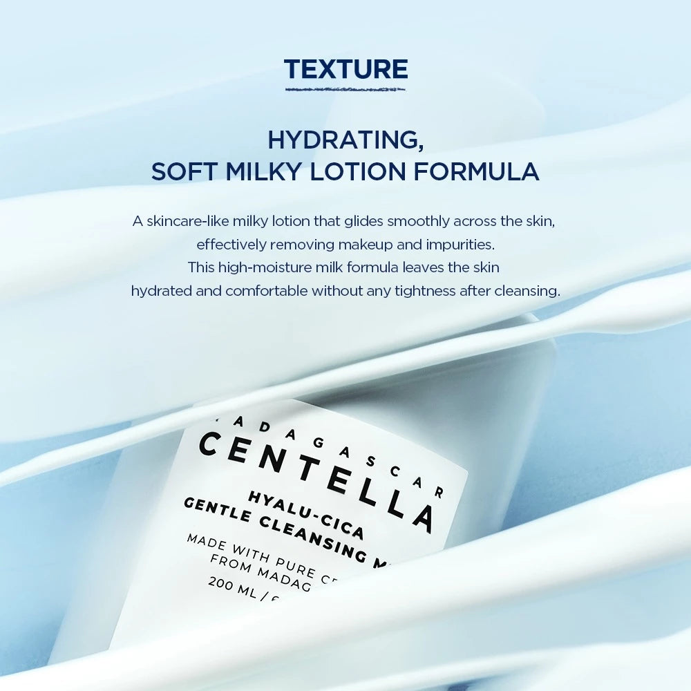 SKIN1004 Madagascar Centella Hyalu-Cica Gentle Cleansing Milk 200ml