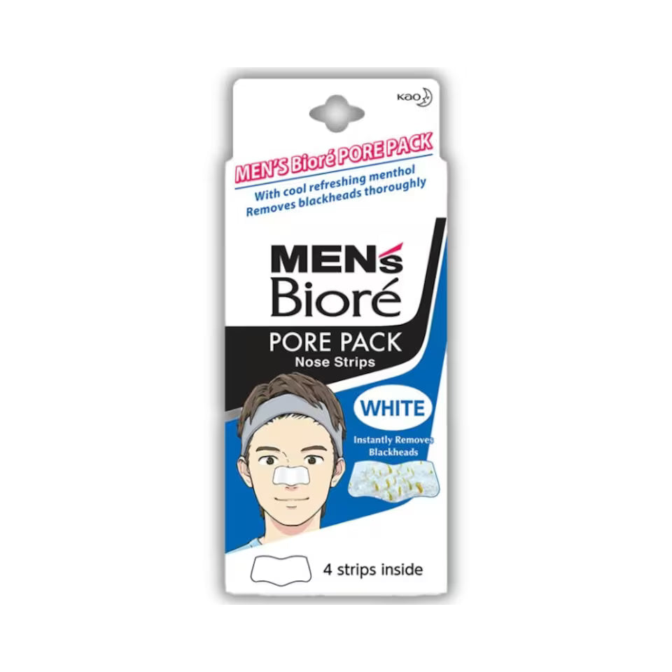BIORE Men's Biore Pore Pack - White