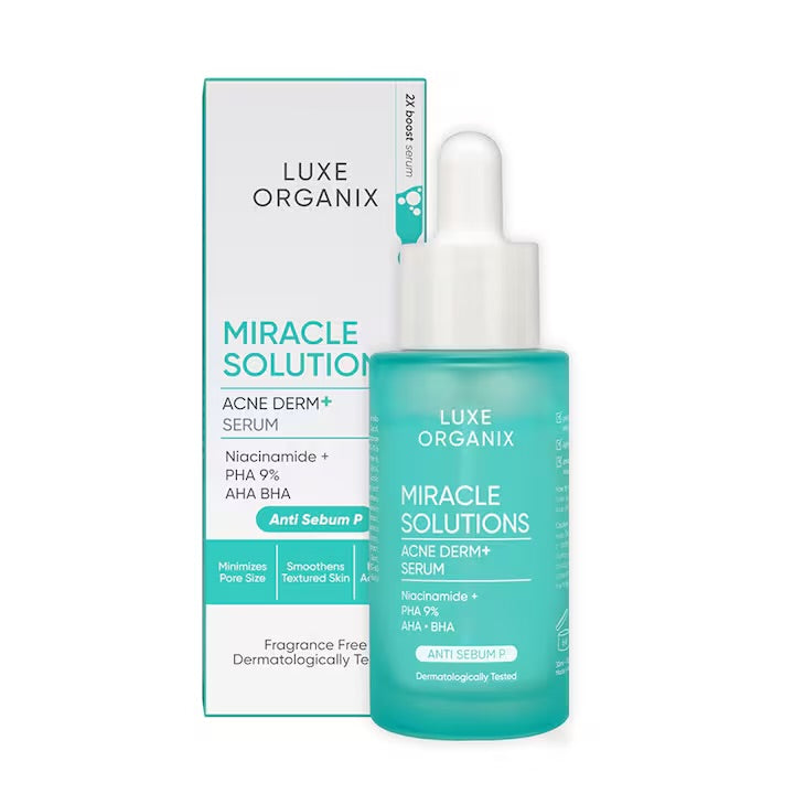 LUXE ORGANIX Miracle Solutions AHA BHA Serum 30ml