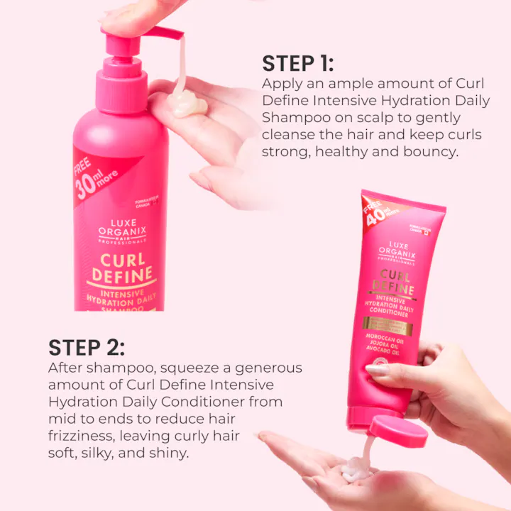 Luxe Organix Premium Keratin Curl & Define Essence 120ml