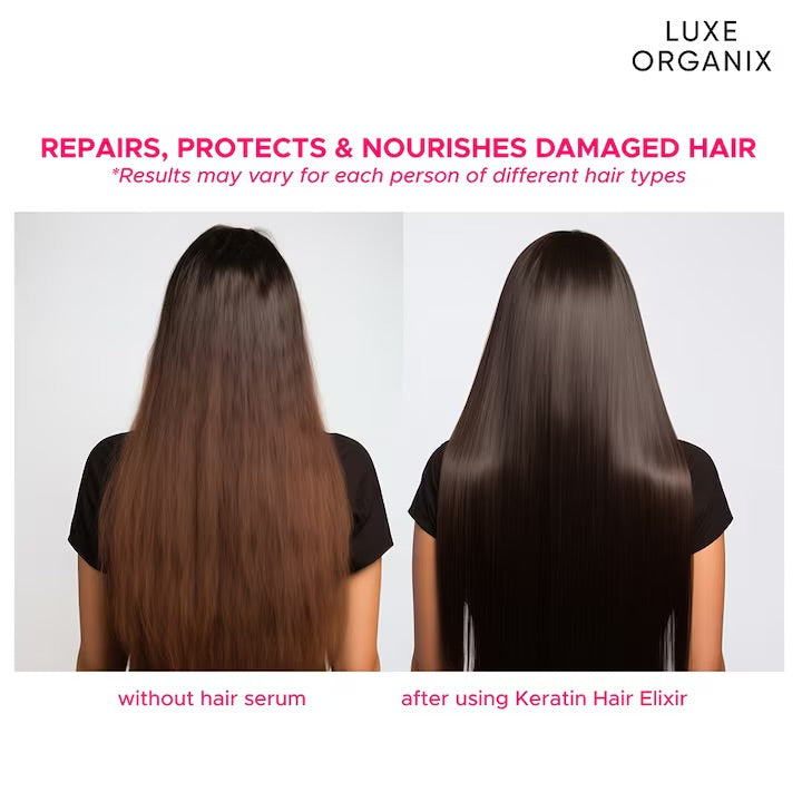 LUXE ORGANIX Keratin 10in1 Hair Elixir Leave-in Treatment 100ml