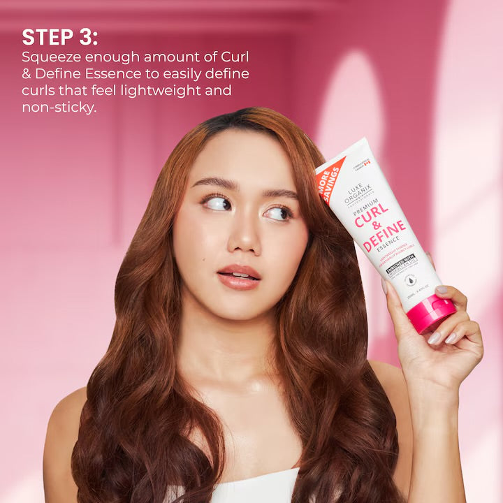 Luxe Organix Premium Keratin Curl & Define Essence 120ml