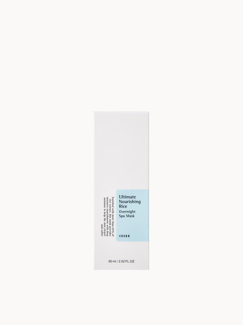 COSRX Ultimate Nourishing Rice Overnight Spa Mask 60ml
