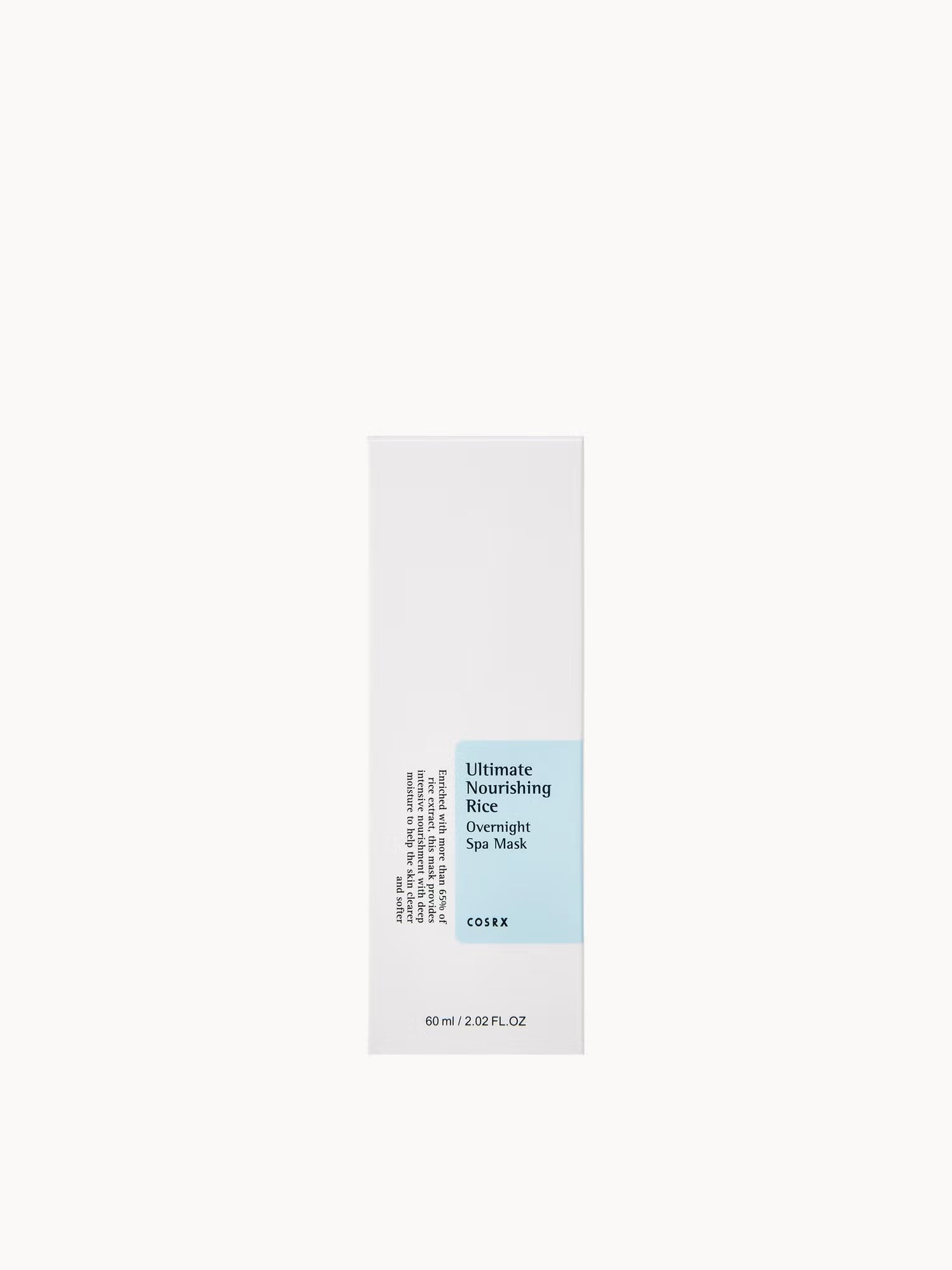 COSRX Ultimate Nourishing Rice Overnight Spa Mask 60ml